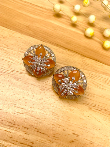 Amara Floral Studs