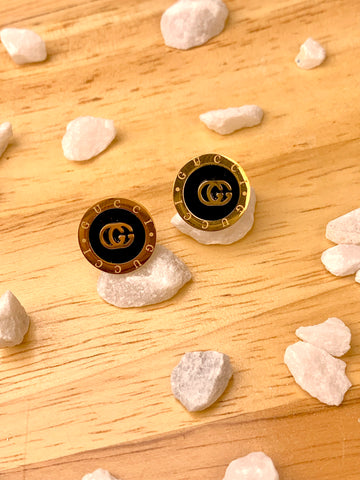Luxe Crest Studs