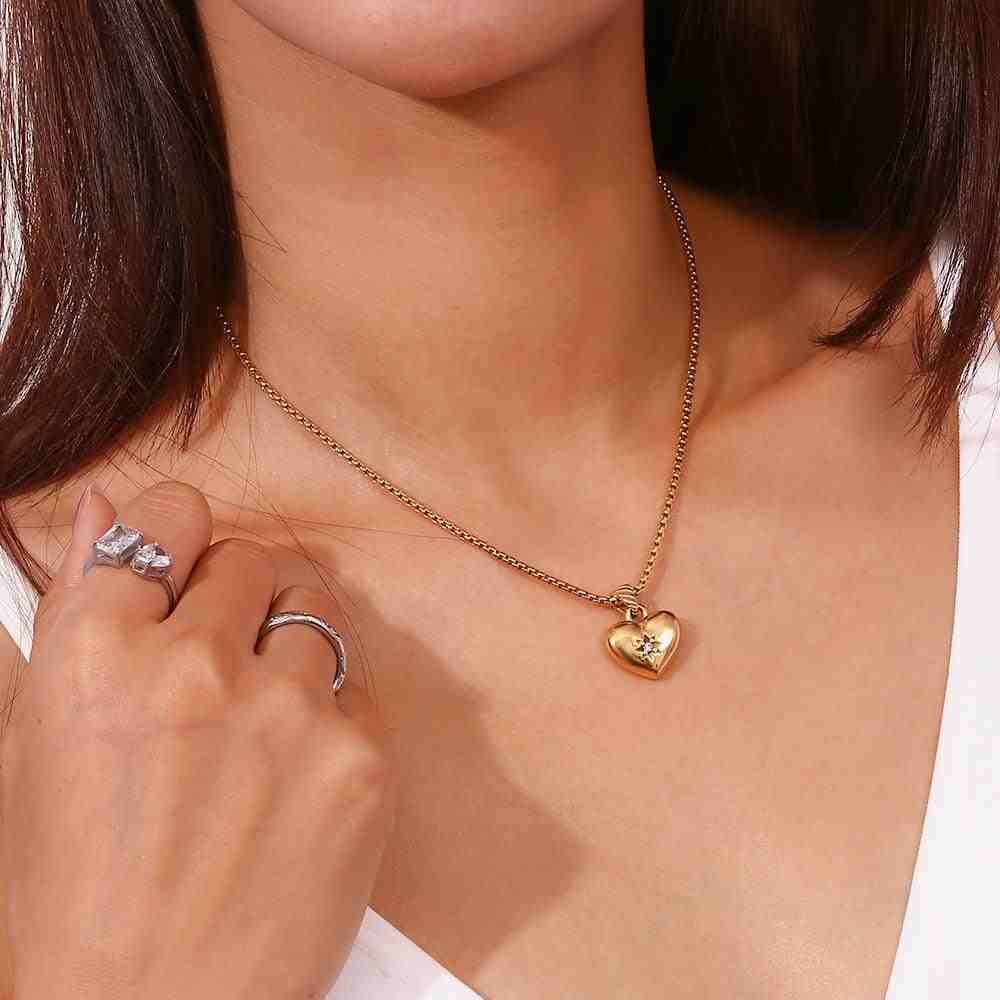 Starling Heart Necklace